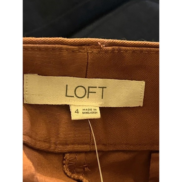 Loft Womens Shorts Size 4 The Riviera 4" Inseam Mini Short Pockets Mid Rise - Picture 7 of 13